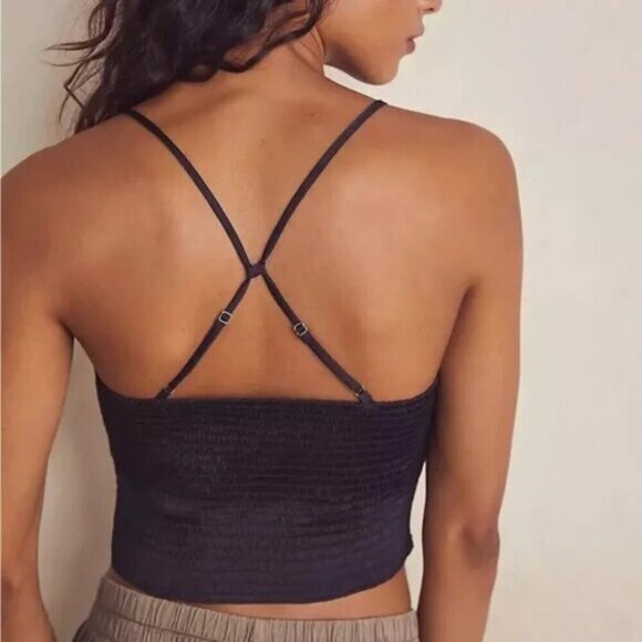 Intimately Free People Right On Time Black Cami XS - Picture 2 of 6